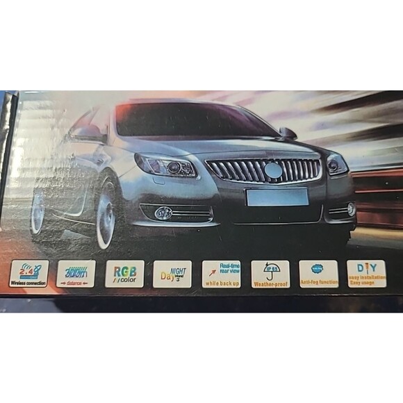 Car Rearview Back Up Camera License Plate High Resolution Wide Angle Low Light - Picture 4 of 5